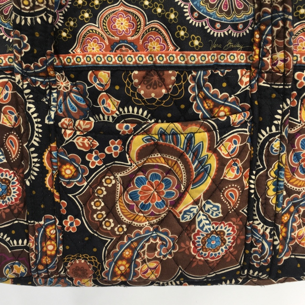 Vera Bradley Tote Maddie Kensington Brown - Picture 3 of 16